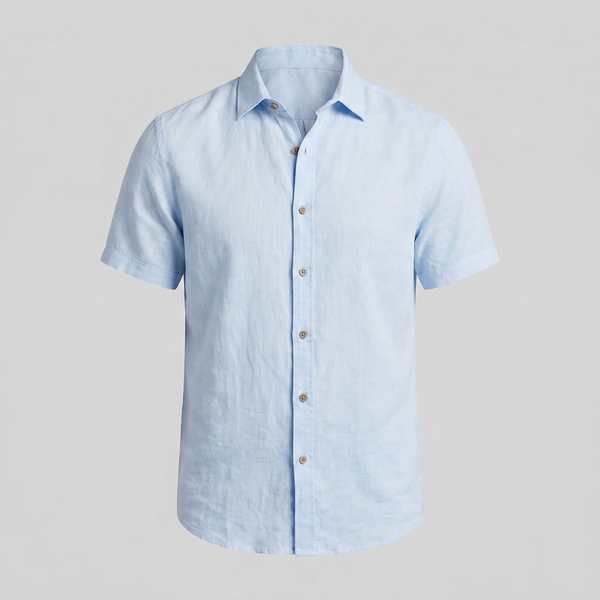 Camp Collar Short-Sleeve Summer Shirt