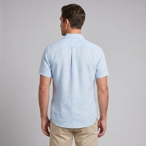 Camp Collar Short-Sleeve Summer Shirt