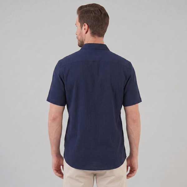 Camp Collar Short-Sleeve Summer Shirt