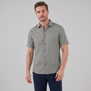 Camp Collar Short-Sleeve Summer Shirt