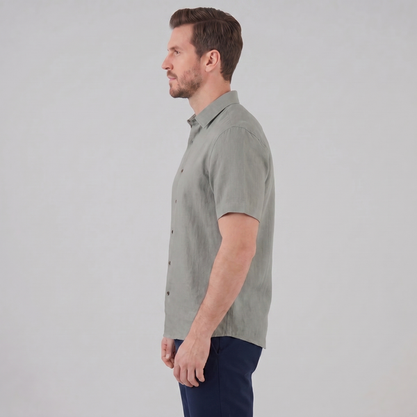 Camp Collar Short-Sleeve Summer Shirt