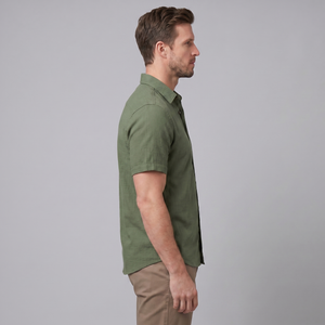 Camp Collar Short-Sleeve Summer Shirt