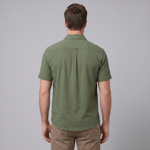 Camp Collar Short-Sleeve Summer Shirt