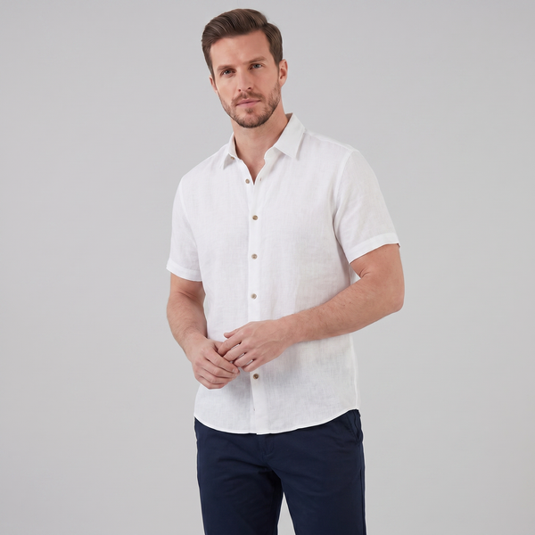 Camp Collar Short-Sleeve Summer Shirt