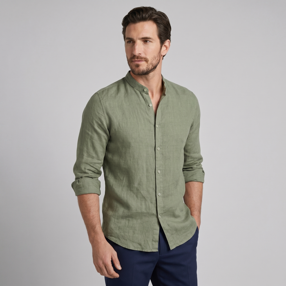 Casual Button-Up Shirt