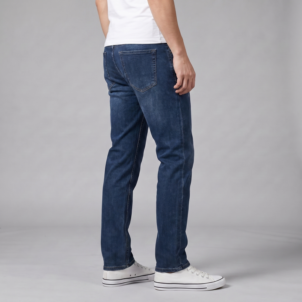 Casual Straight Leg Jeans
