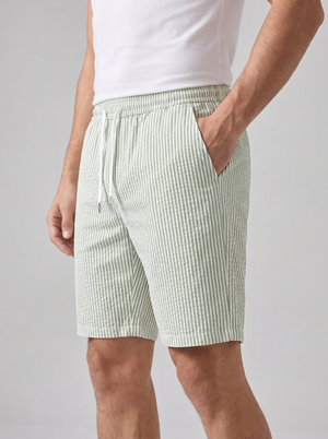Casual Striped Summer Shorts