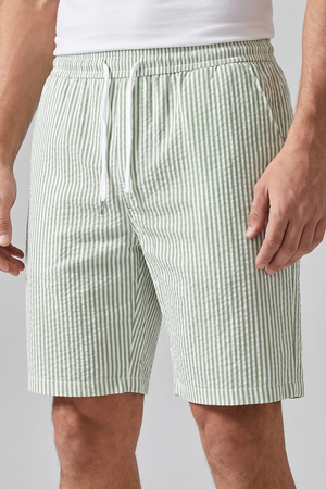 Casual Striped Summer Shorts