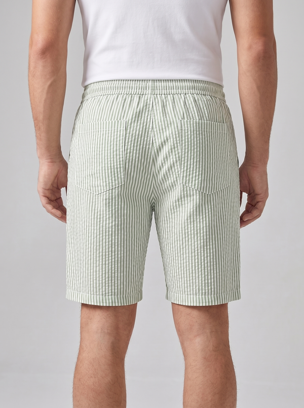 Casual Striped Summer Shorts