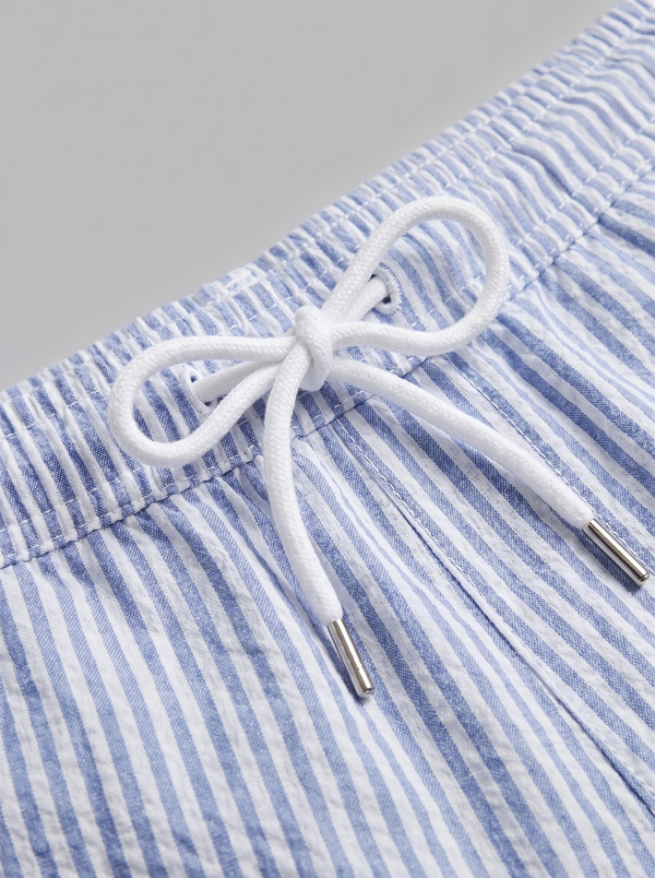 Casual Striped Summer Shorts