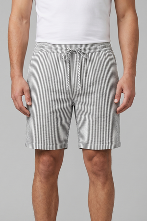 Casual Striped Summer Shorts