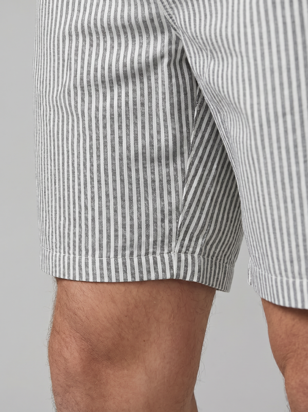 Casual Striped Summer Shorts