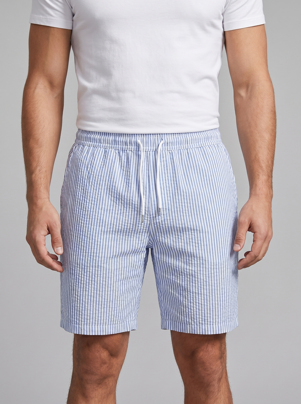 Casual Striped Summer Shorts