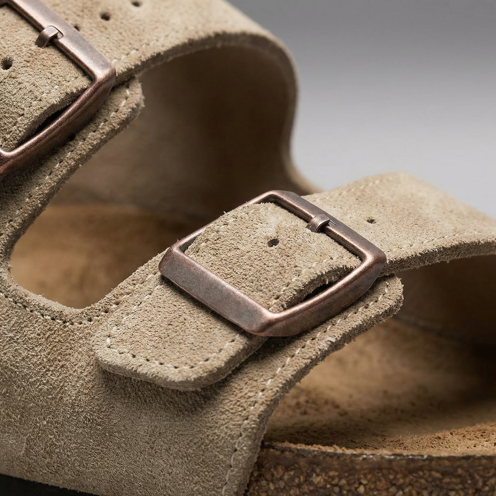 Double-Buckle Sandals