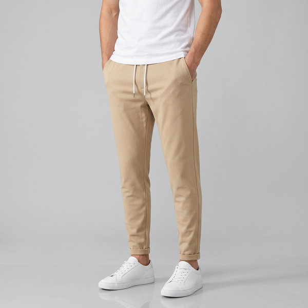 Drawstring Tailored Trousers