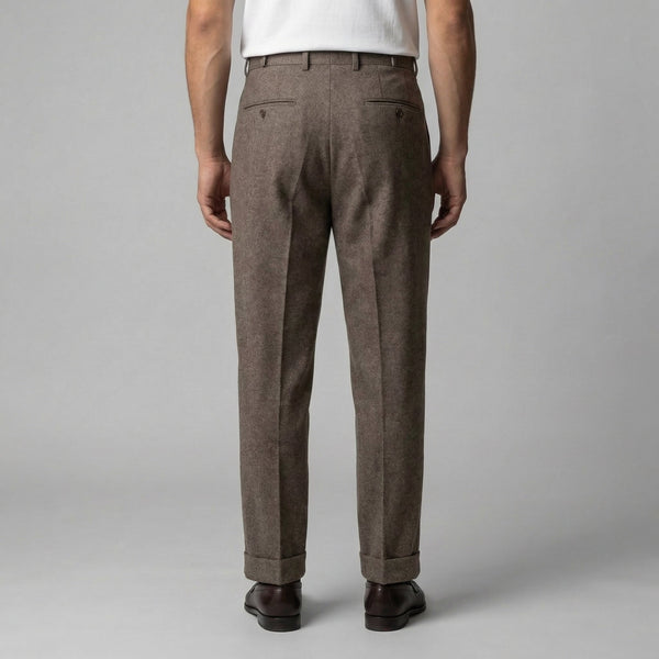 Elegant Straight Fit Trousers With Side Adjuster
