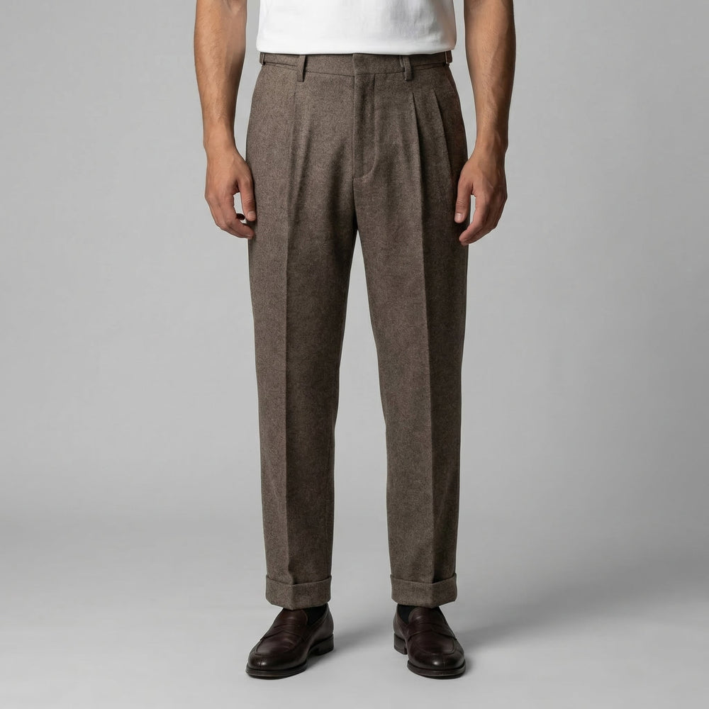 Elegant Straight Fit Trousers With Side Adjuster