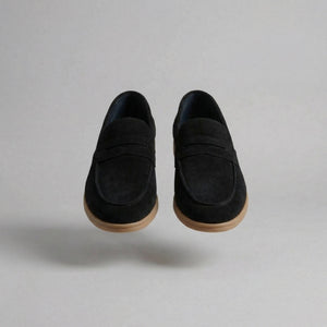 Elegant Suede Penny Loafers