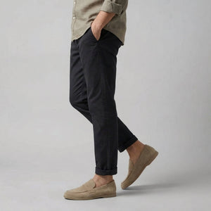Elegant Suede Penny Loafers