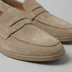 Elegant Suede Penny Loafers