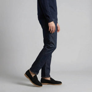 Elegant Suede Penny Loafers