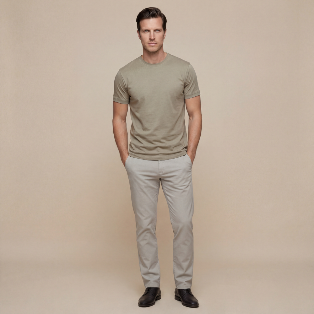 Elegant Knit T-Shirt