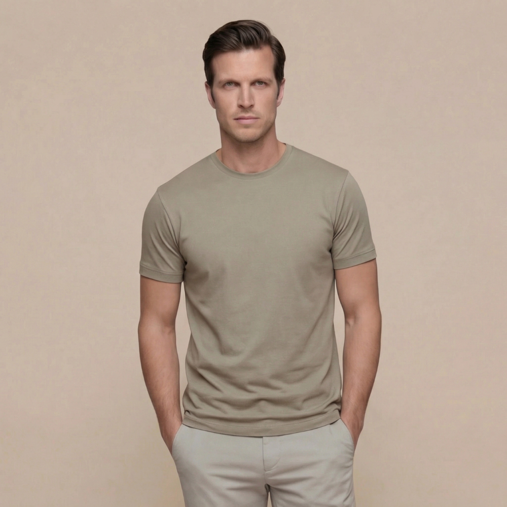 Elegant Knit T-Shirt