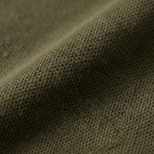 Green Polo Shirt With Contrast Trim