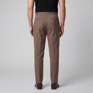 High Waist Formal Tailored Fit Trousers