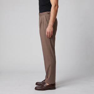 High Waist Formal Tailored Fit Trousers