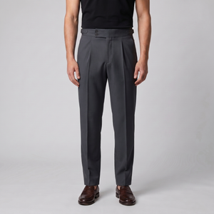 High Waist Formal Tailored Fit Trousers