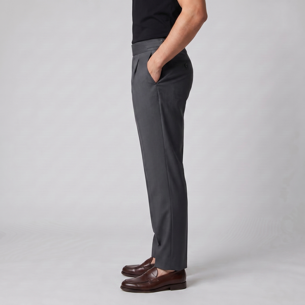 High Waist Formal Tailored Fit Trousers