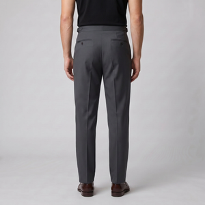 High Waist Formal Tailored Fit Trousers
