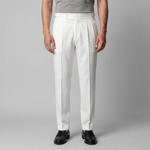 High Waist Formal Tailored Fit Trousers