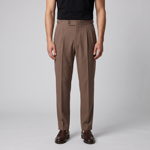 High Waist Formal Tailored Fit Trousers