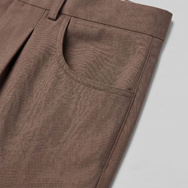 High Waist Formal Tailored Fit Trousers