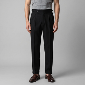 High Waist Formal Tailored Fit Trousers