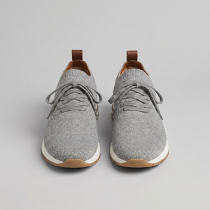 Knit Sock Lace-Up Trainers