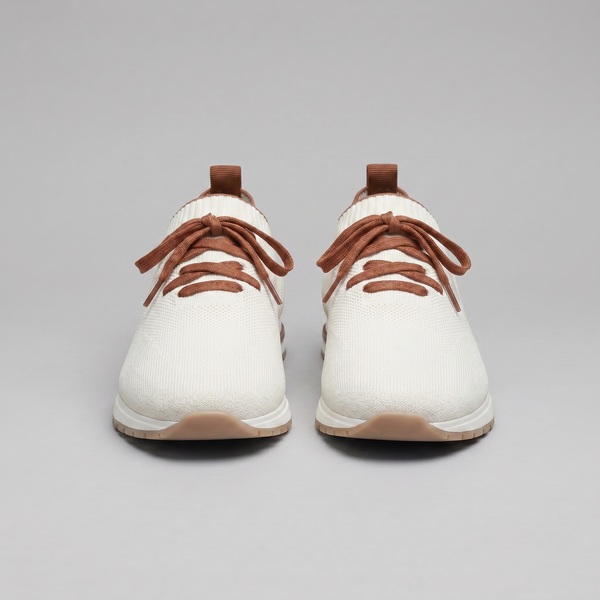 Knit Sock Lace-Up Trainers