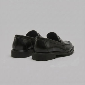 Leather-Look Penny Loafers