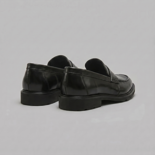 Leather-Look Penny Loafers