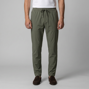Lightweight Nylon Drawstring Trousers