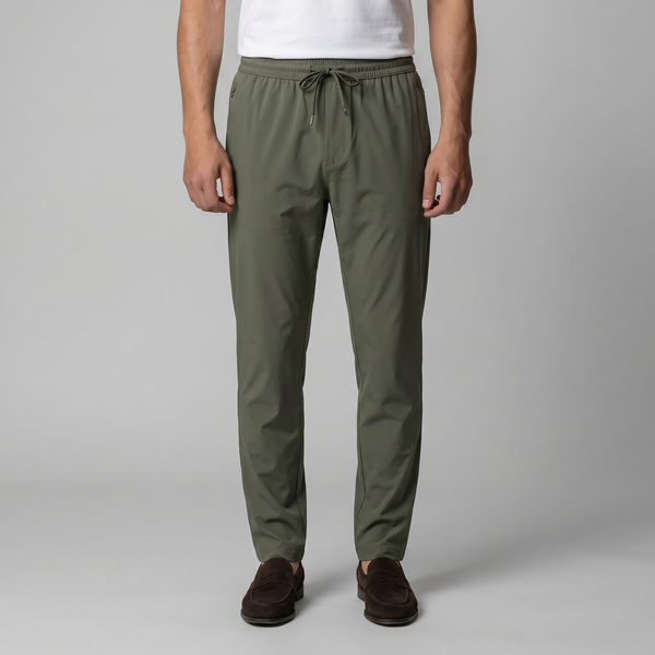 Lightweight Nylon Drawstring Trousers