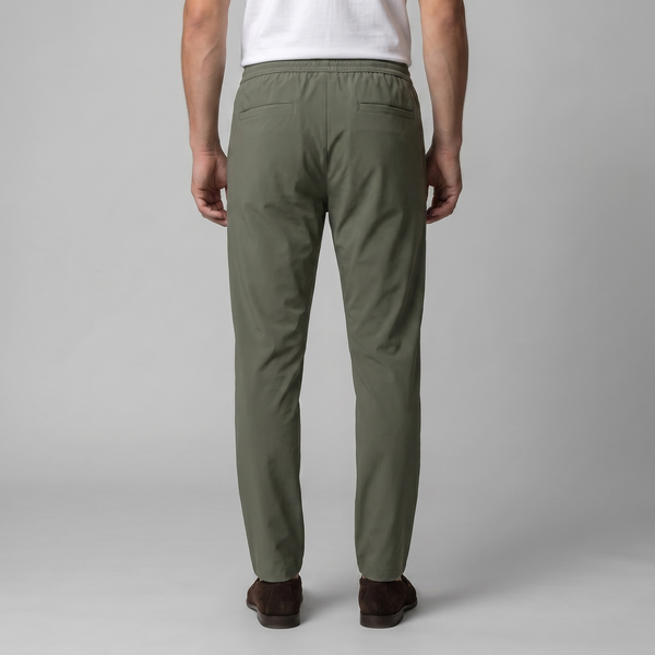 Lightweight Nylon Drawstring Trousers