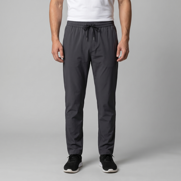 Lightweight Nylon Drawstring Trousers