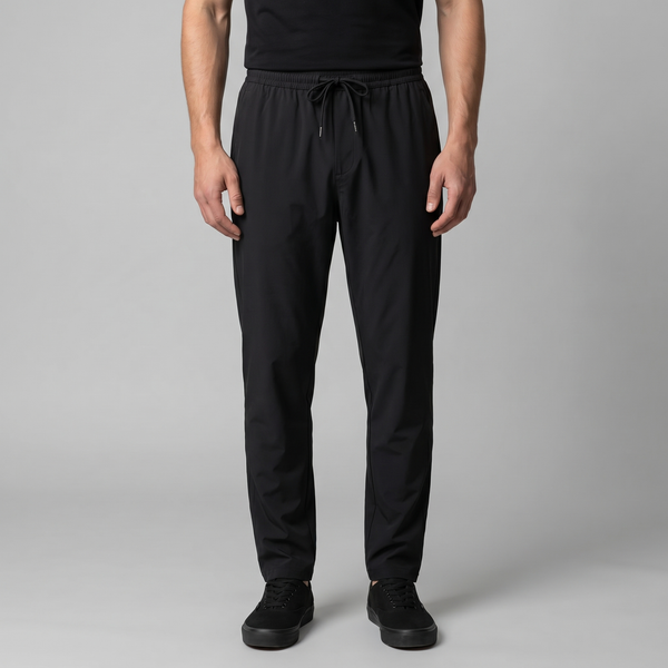 Lightweight Nylon Drawstring Trousers