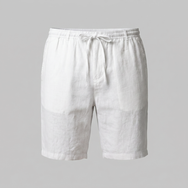Linen Drawstring Shorts