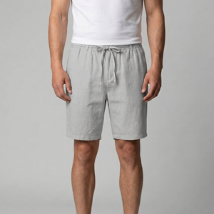 Linen Drawstring Shorts
