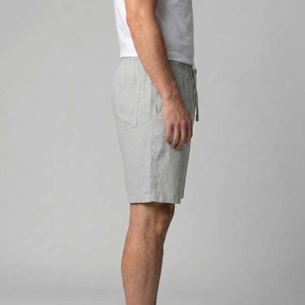 Linen Drawstring Shorts