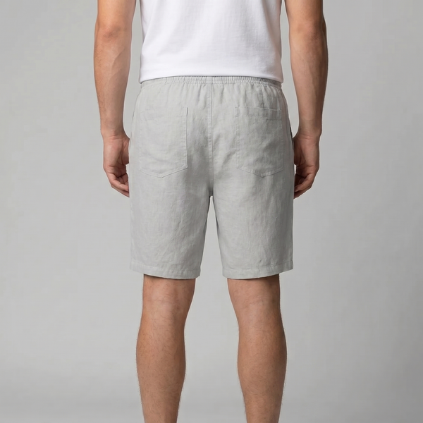 Linen Drawstring Shorts